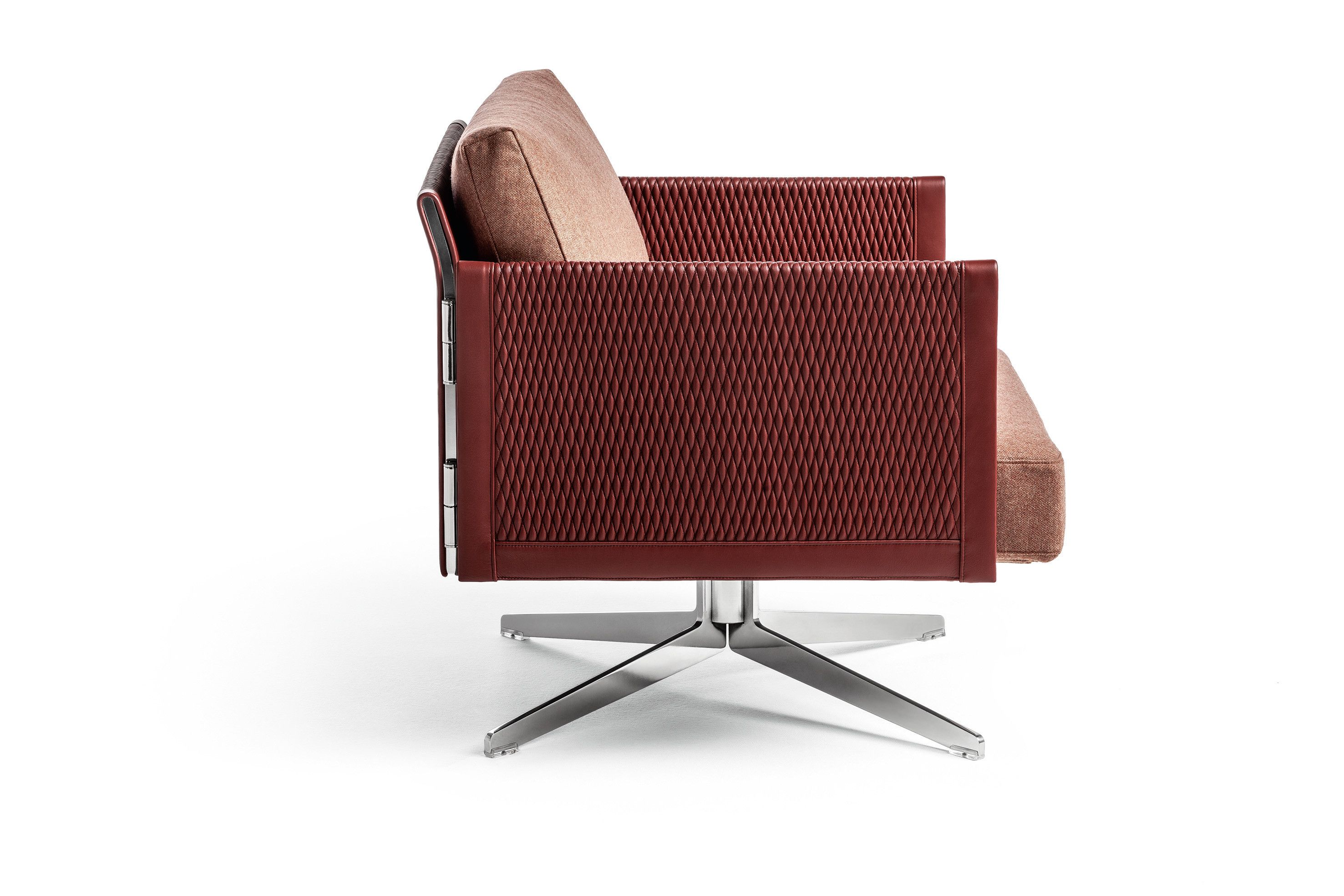 Ткань спиц поворотный стул Poltrona Frau коллекция-диваны и кресла ARCH-00130095 - Вид №3