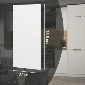 Фальшпанель для кухонного шкафа Инта 37x77 см KONSENSA цвет белый 89415912 STLM-2006448