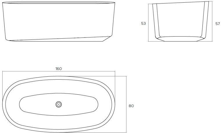 Relax Design Отдельностоящая овальная ванна из luxolid® Marechiaro sun-id-1434423 - Вид №4