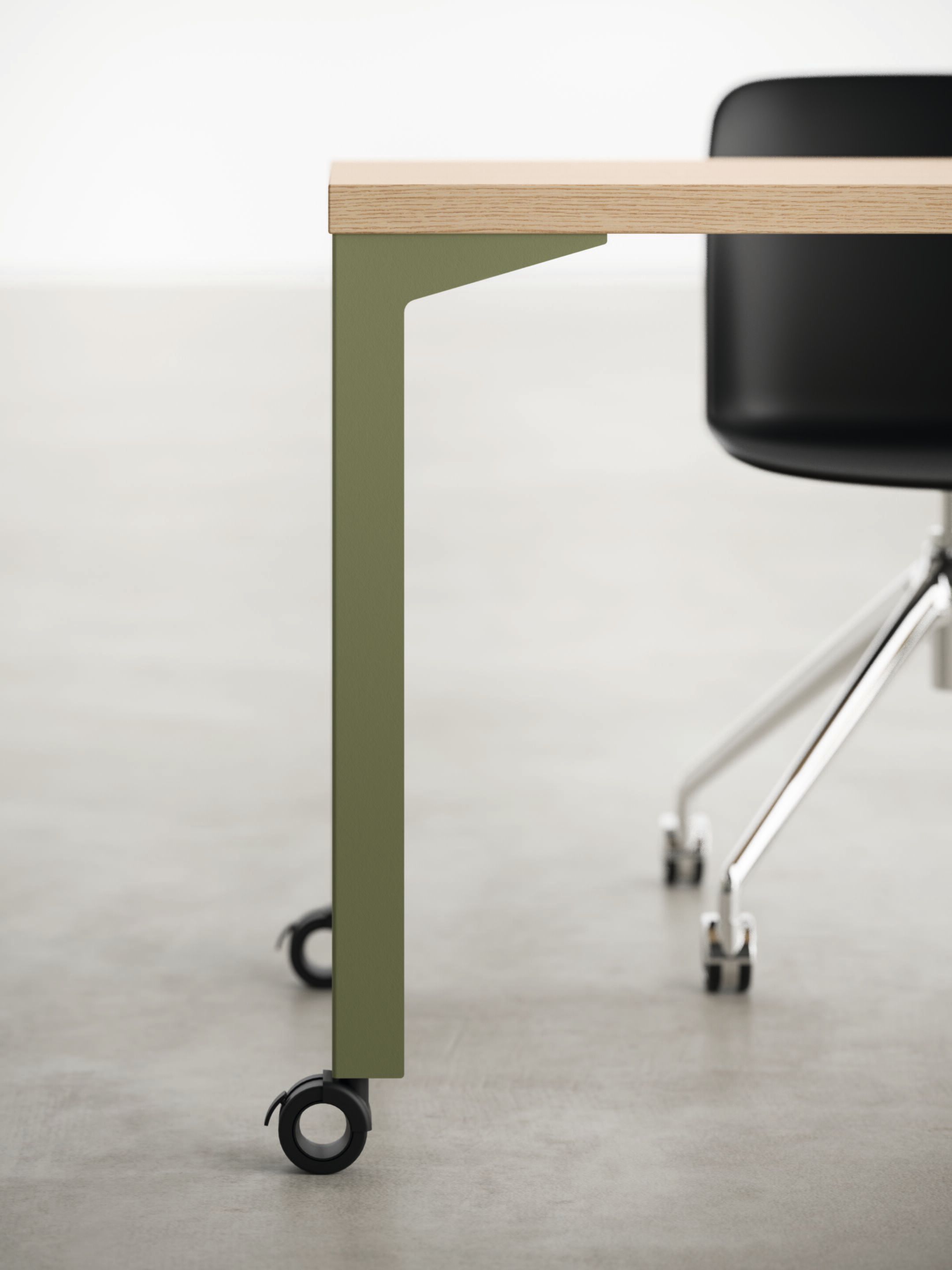 Секционный стол из меламина и листового металла DVO Enna ARCH-00091253 - Вид №2