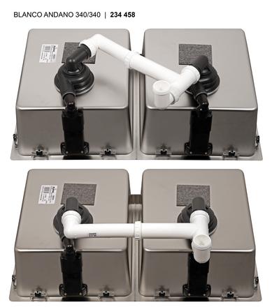522981 Кухонная мойка Blanco Andano 340/340-IF  Blanco Andano - Вид №3