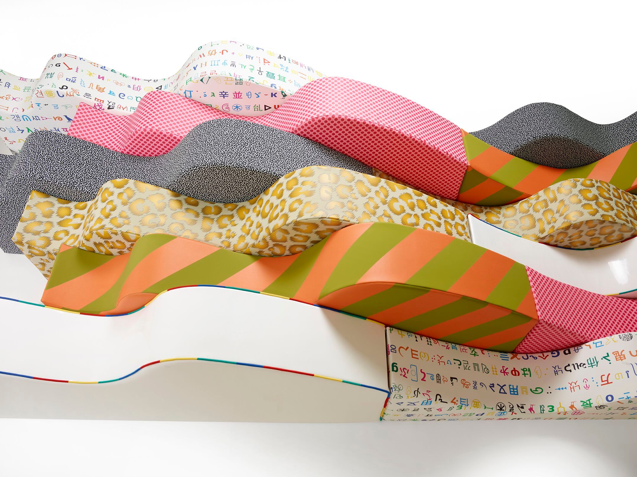 Диван с покрытием из ПВХ Poltronova Superonda ARCH-00152031 - Вид №1