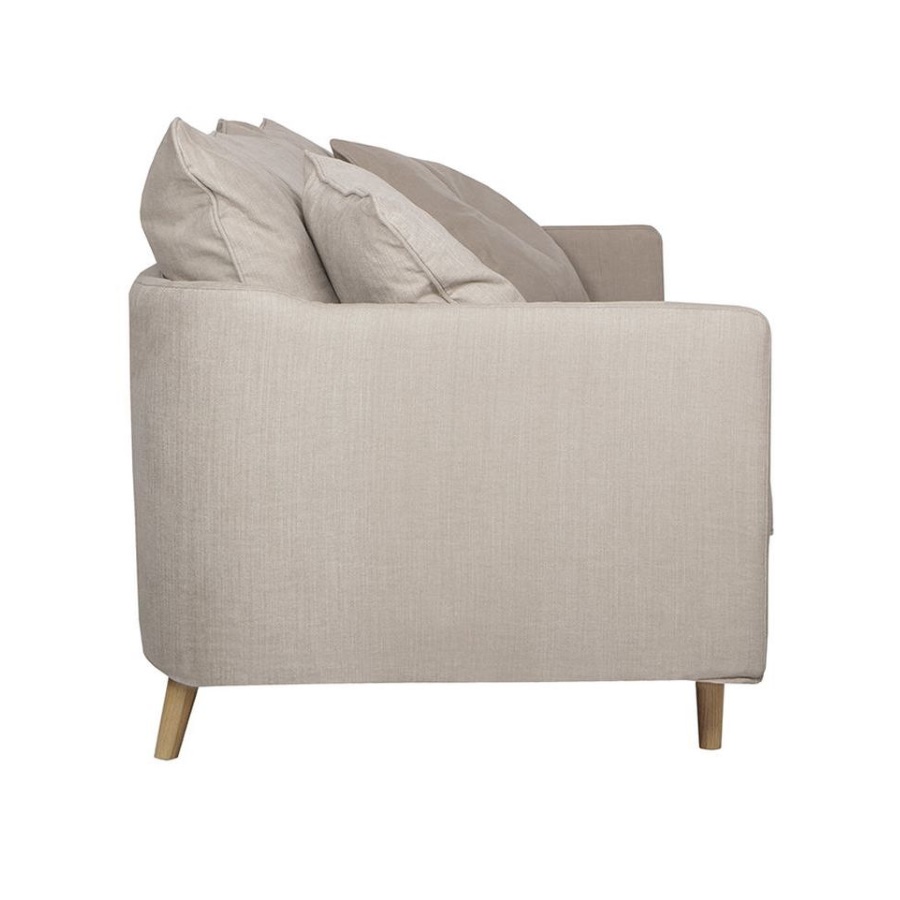 Диван Julia, трехместный, светло-бежевый Sits S1262 - Вид №5