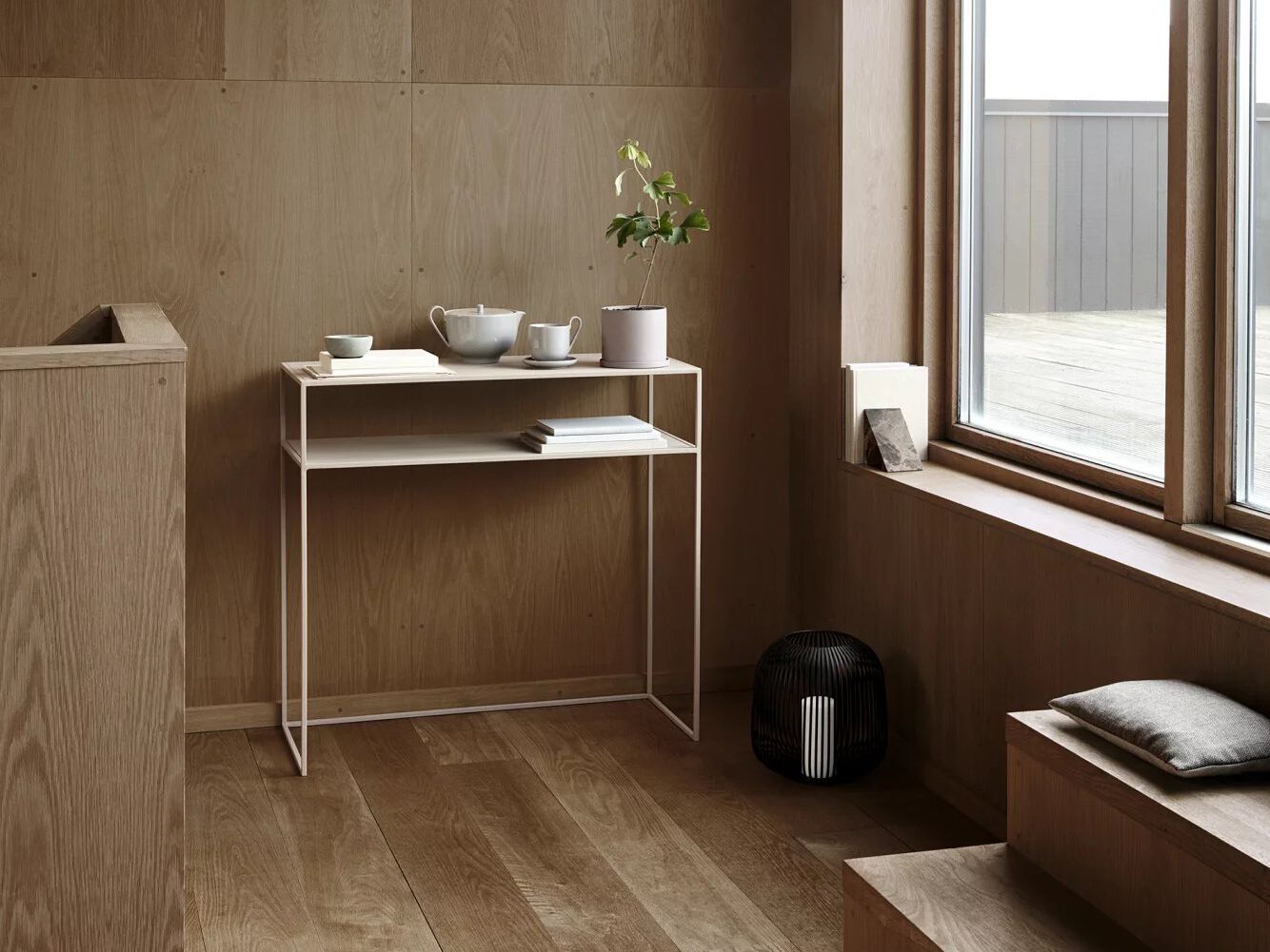 Прямоугольный стальной консольный стол с порошковым покрытием blomus Fera ARCH-00065006 - Вид №6