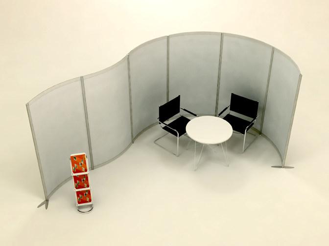 STUDIO T Отдельно стоящая офисная перегородка sun-id-1465734 - Вид №6