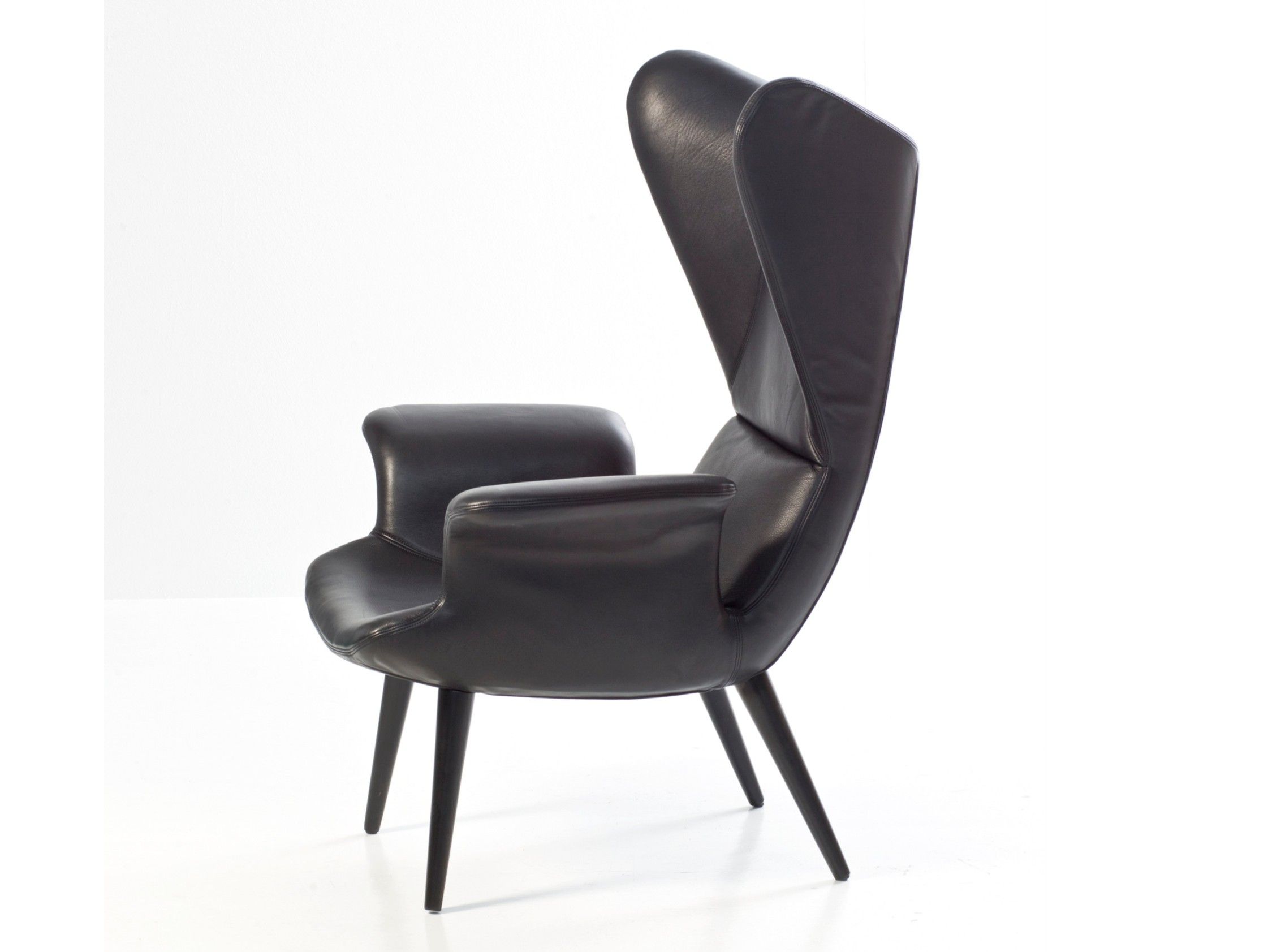Кожаное кресло с подлокотниками MOROSO Longwave ARCH-00032688 - Вид №1