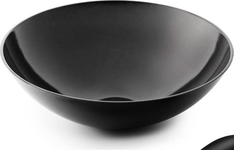 351010 Krenit Salad Bowl Black Normann Копенгаген Normann Copenhagen  - Вид №2