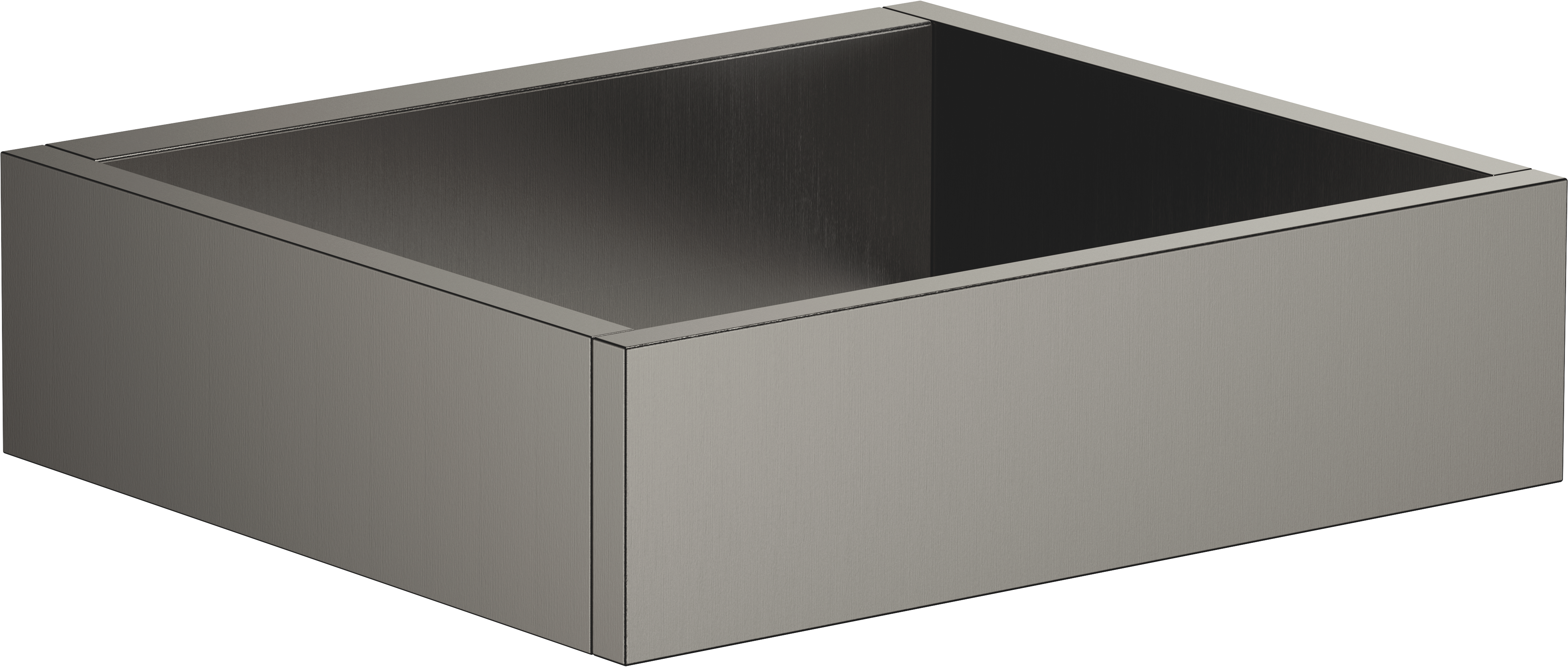 Резервный держатель для салфеток - матовая темная платина