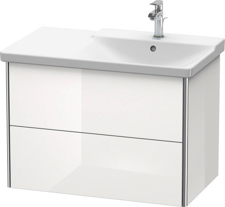 XS418701818 XSquare Тумбочка подвесная Белый матовый, декор Duravit - Вид №2