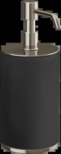 Держатель дозатора мыла 66438 720 Gessi Ventaglio НИКЕЛЬ PVD