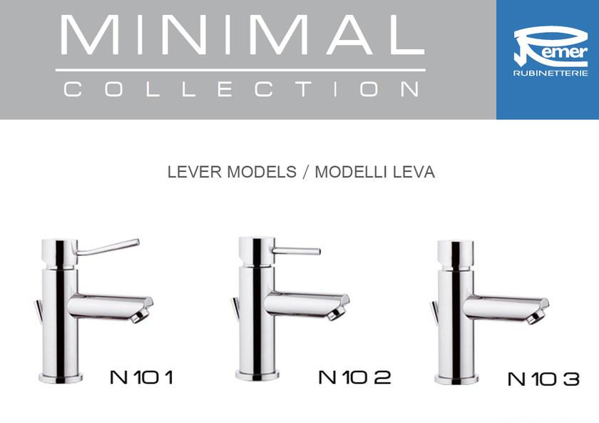 Remer Rubinetterie Смеситель для ванны с переключателем Minimal N 07 - Вид №2