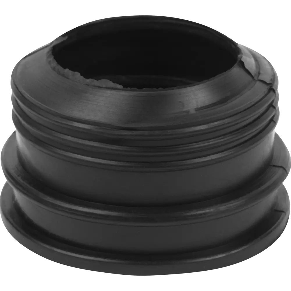 Манжета переходная ø40х50 мм трехлепестковая черная СИМТЕК STLM-2030020