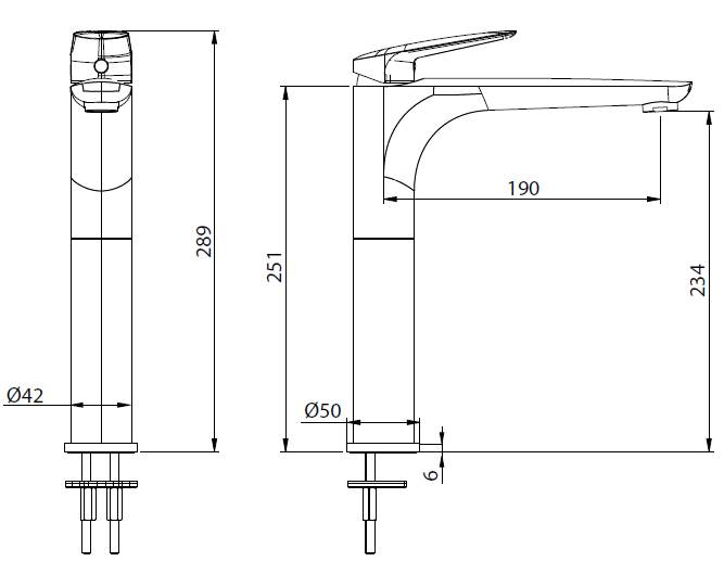 LGA00203 Смеситель M&Z Laguna Santreyd - Вид №1
