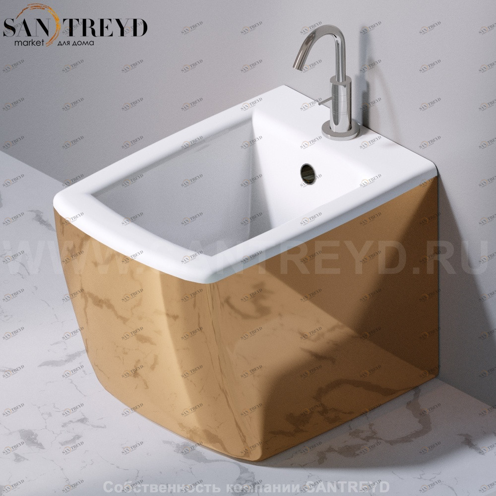 S502250 Биде напольное SQUARE A. e T. Italia AeT ITALIA