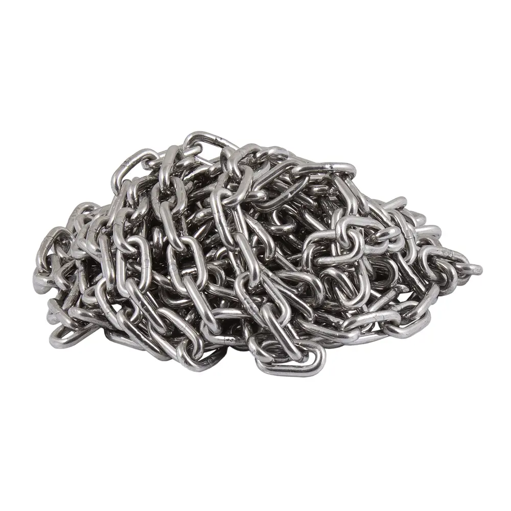 Цепь Santreyd А4 оцинкованная 4 мм для строительства и креплений 89385936 STLM-1359437 - Вид №1