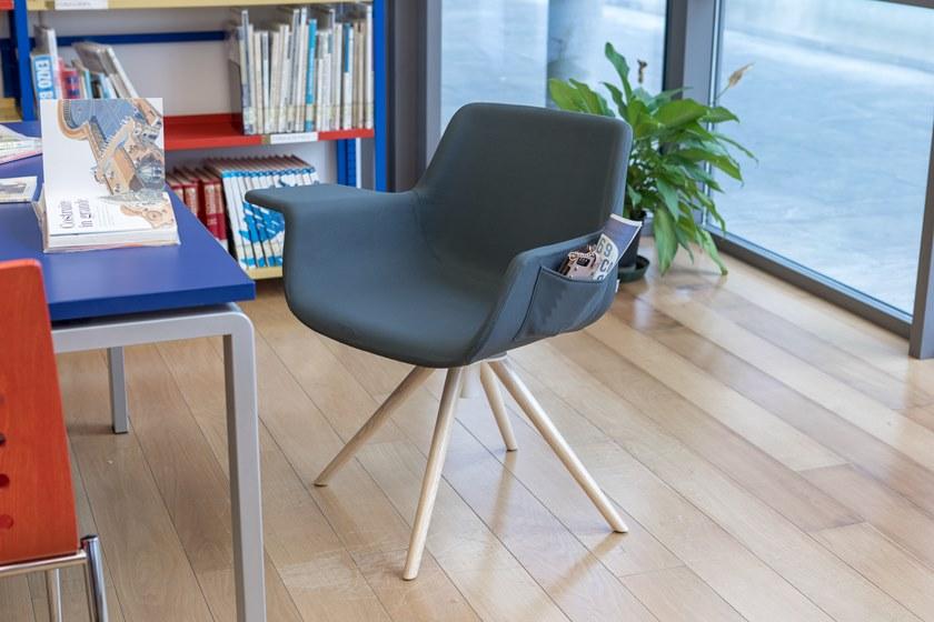 Real Piel Мягкое кресло с подлокотниками и полкой для журналов sun-id-1365062 - Вид №3