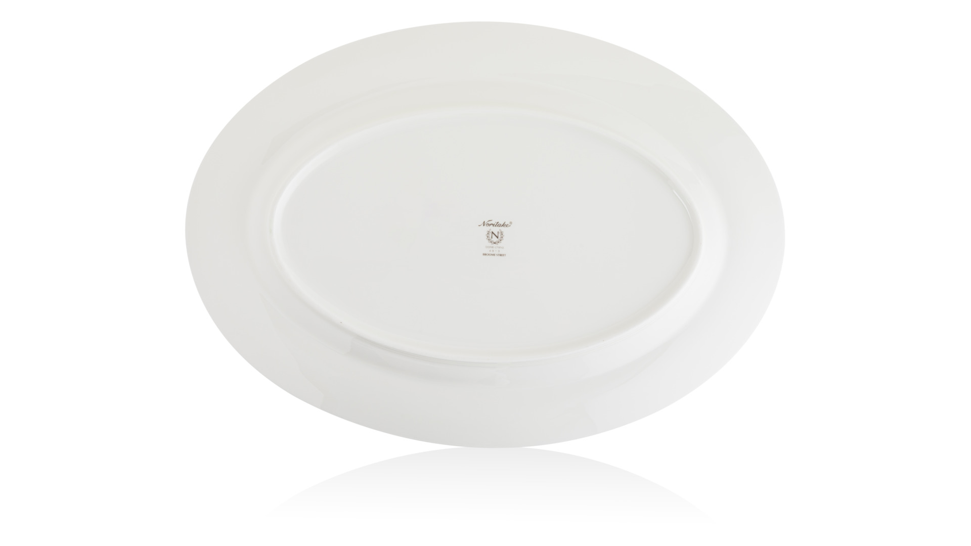 10637837 Noritake Блюдо овальное Noritake Noritake "Брум-стрит" 37см Фарфор костяной  - Вид №2