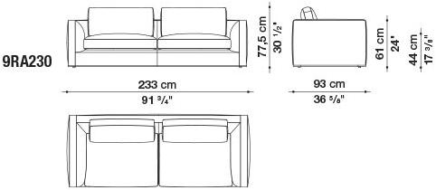 B&B Italia Диван из ткани Richard sun-id-1429934 - Вид №23