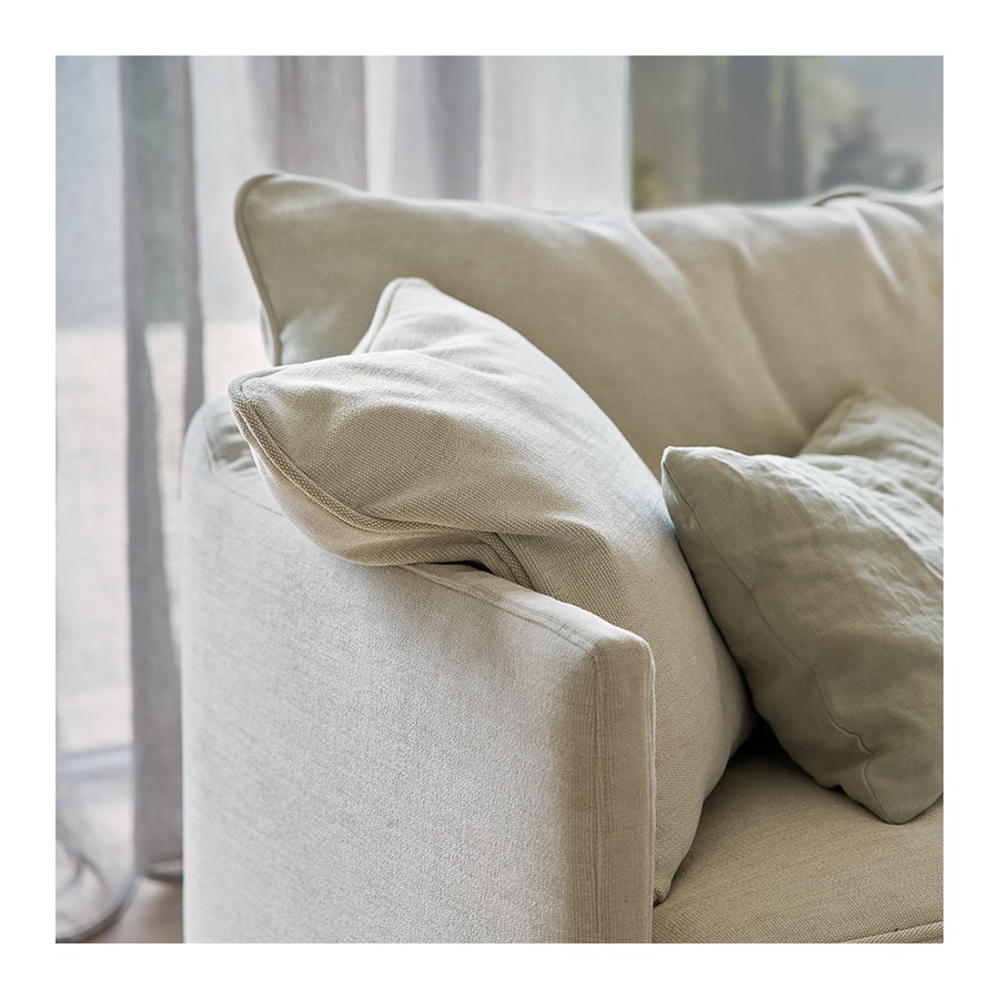 Диван Julia, трехместный, светло-бежевый Sits S1262 - Вид №2