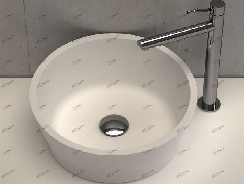 Evq Накладная раковина на столешницу  овальная MOMA Design Evoque