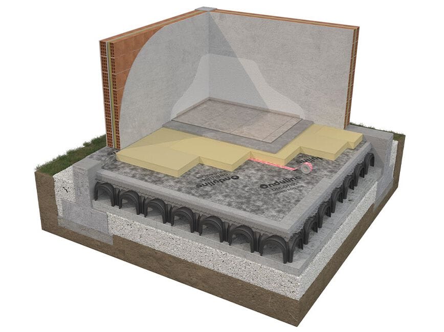 Пароизоляционный экран с антирадонной защитой ONDULINE ITALIA ONDUTISS ARCH-00095807 - Вид №1