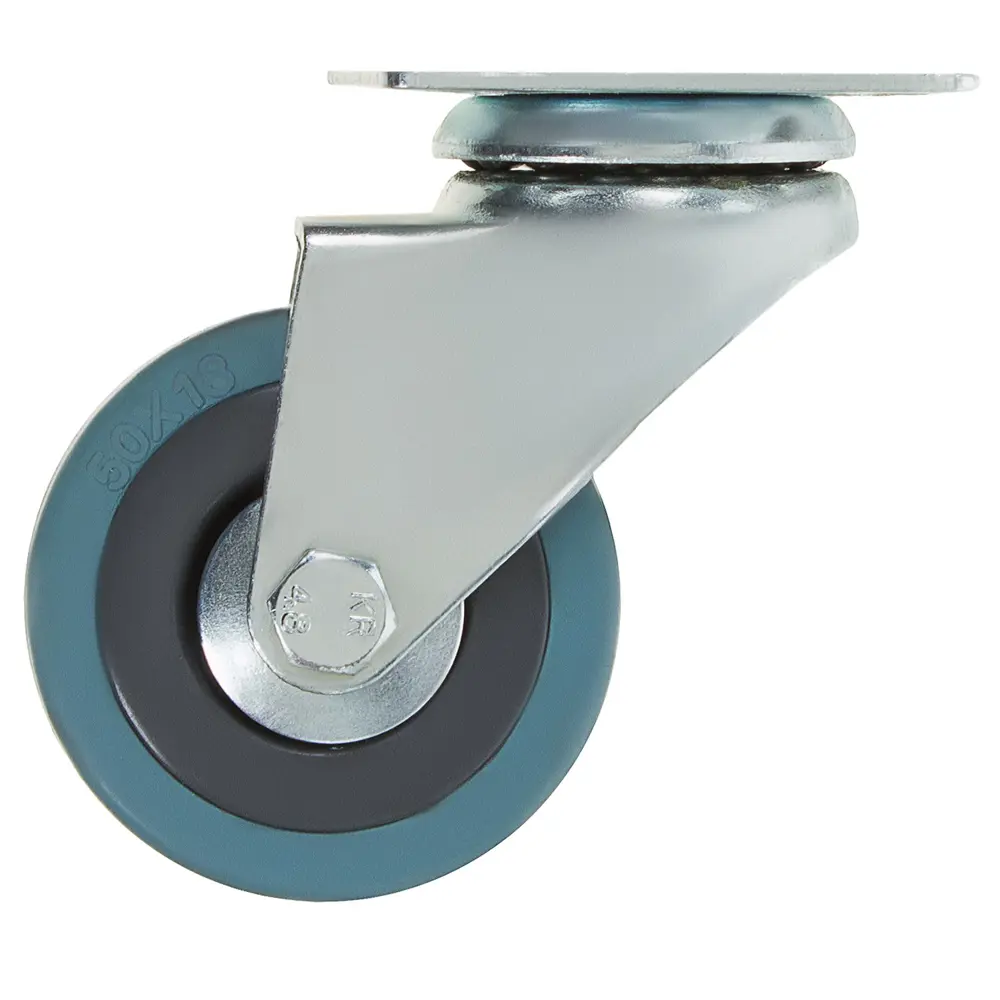 Колесо LCP-050, 50 мм поворотное без тормоза LARVIJ STLM-2131487 - Вид №1