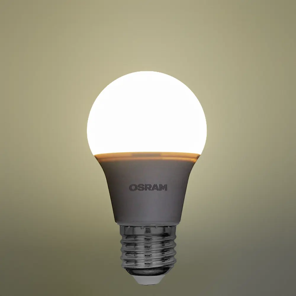 Лампа светодиодная Osram груша 5Вт 470Лм E27 нейтральный белый свет STLM-2087461 - Вид №2