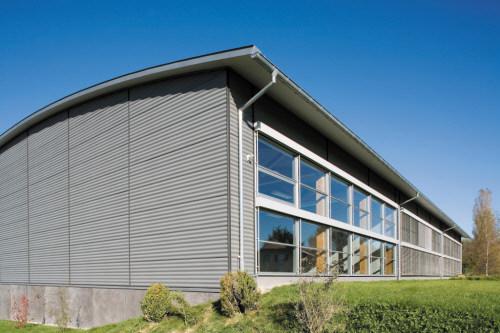 VMZINC Гофрированный титан-цинковый фасад sun-id-1352685 - Вид №11