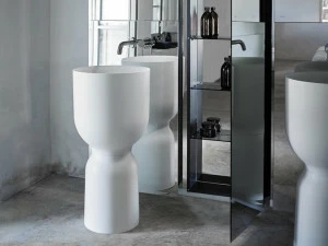 INBANI Отдельностоящий ротондо Lavabo из ceramilux® Origin