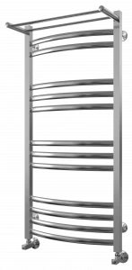 4620768886713 СТАНДАРТ Енисей+ с полкой П13 500х1100 Полотенцесушитель TERMINUS RAL 9003 матовый
