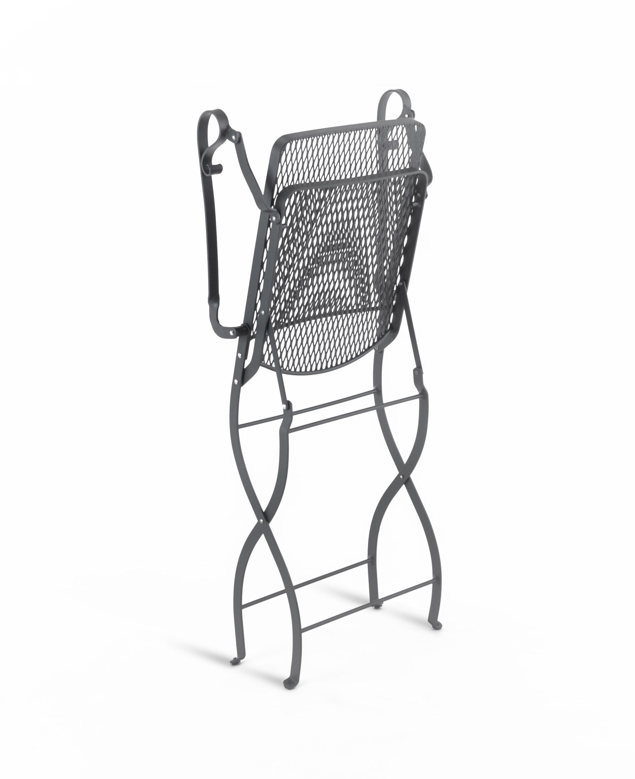 Складной стул из кованого железа с подлокотниками Unopiù Aurora ARCH-00017438