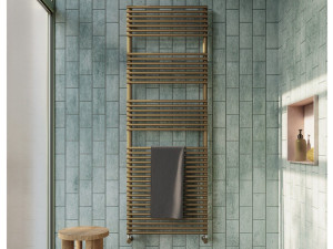 Настенный стальной вертикальный полотенцесушитель