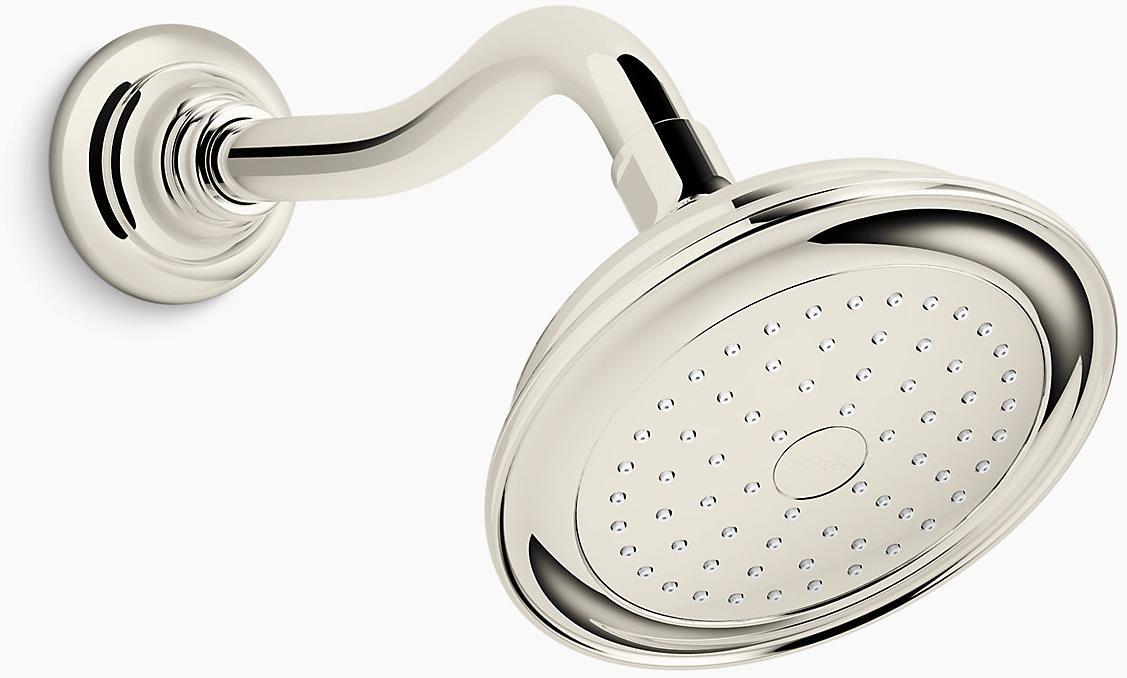 KOHLER Однофункциональная насадка для душа Artifacts 2,5 галлона в минуту с технологией всасывания воздуха Katalyst K-72773-SN 