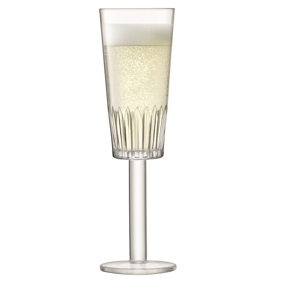 Набор из 4 бокалов-флейт для шампанского Tatra 250 мл LSA International G140509194 - Вид №9