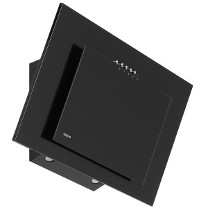 1147004 Вытяжка наклонная Akpo WK-4 Nero eco черный/черный