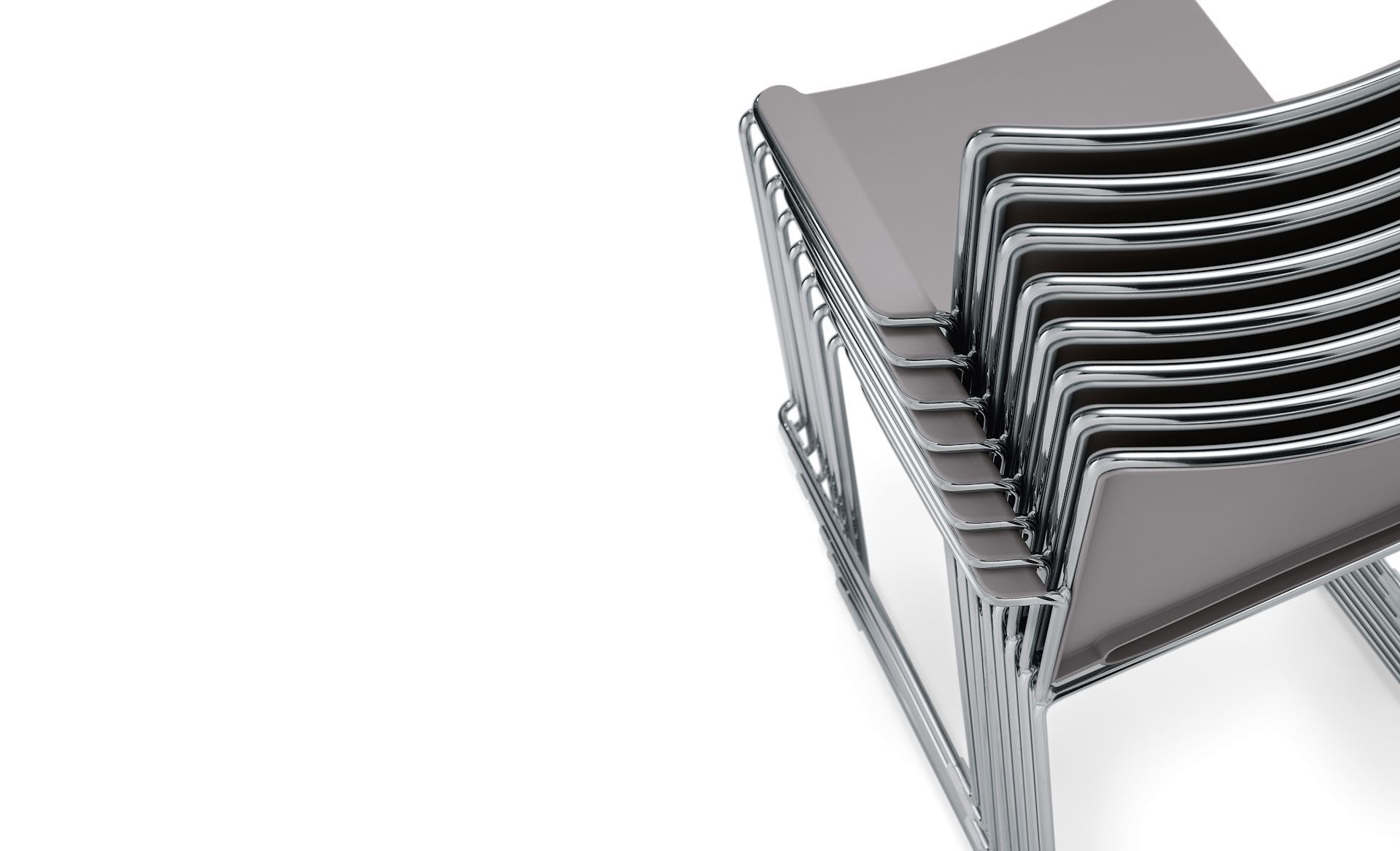 Штабелируемый стул из полипропилена Diemmebi laFILÒ ARCH-00007457 - Вид №6