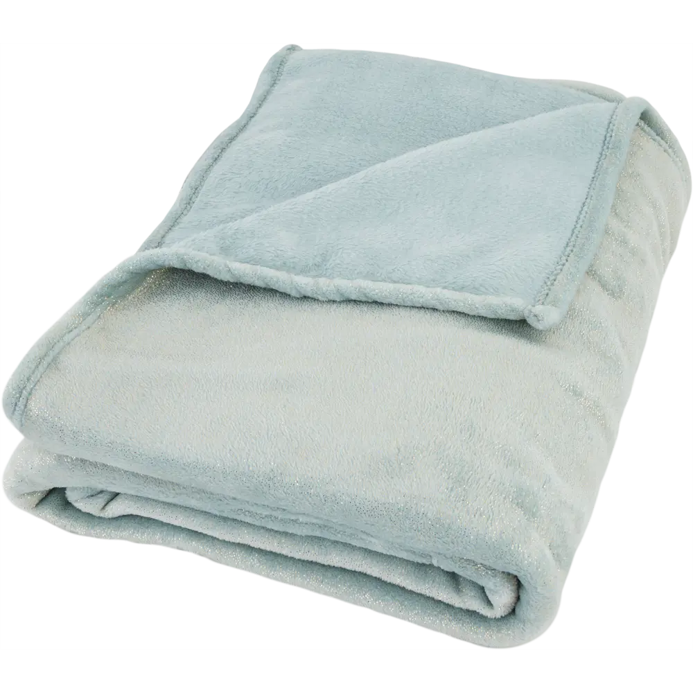 Плед Muztagh 180х200 см фланель цвет голубой 82640331 STLM-2199205 Santreyd Подиум - Вид №2