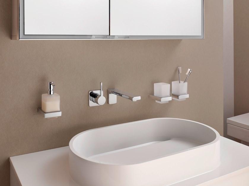 Emco Bad Настенный стеклянный держатель для зубных щеток Trend 0220 001 00 - Вид №4