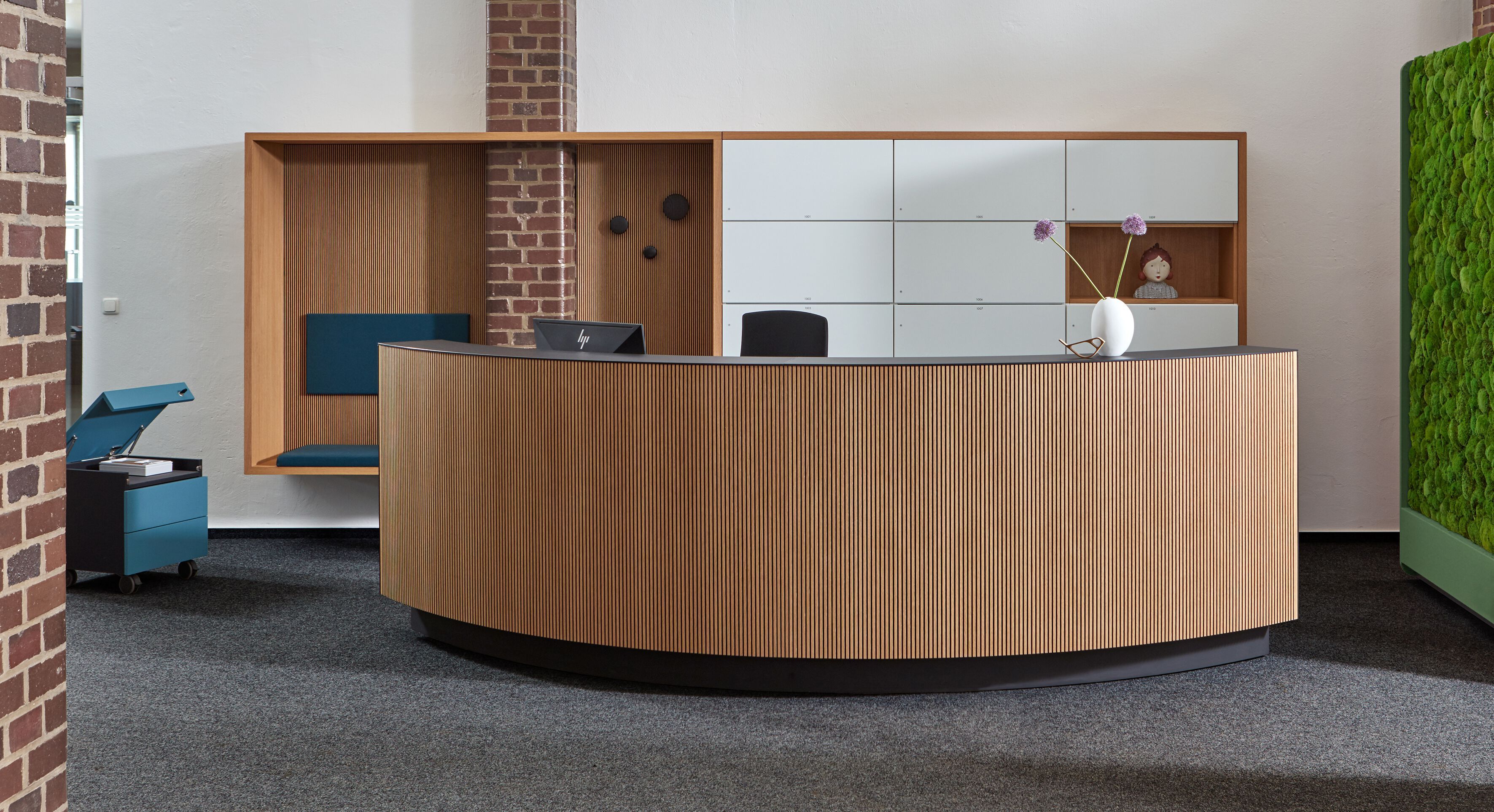 Модульная стойка регистрации werner works cockpit 2.0 ARCH-00056077 - Вид №1