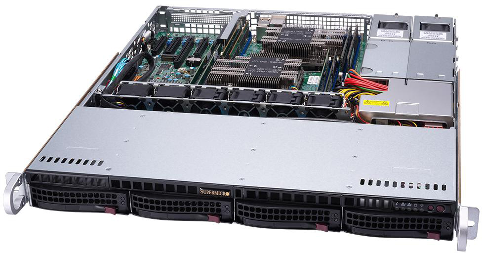 SYS-6019P-MTR server (x11dpl-i, cse-813mf2tqc-r608cb) (lga 3647, 8xddr4 up to 2tb ecc 3ds lrdimm, 4x 3.5" hot-swap sata3, 2 gbe lan ports via marvell 88e1512, ipmi 2.0 + kvm with dedicated lan, 1 vga, 2 usb 2.0 (rear), 2 superdom, 1 pcie/sata m.2 drive co Santreyd 