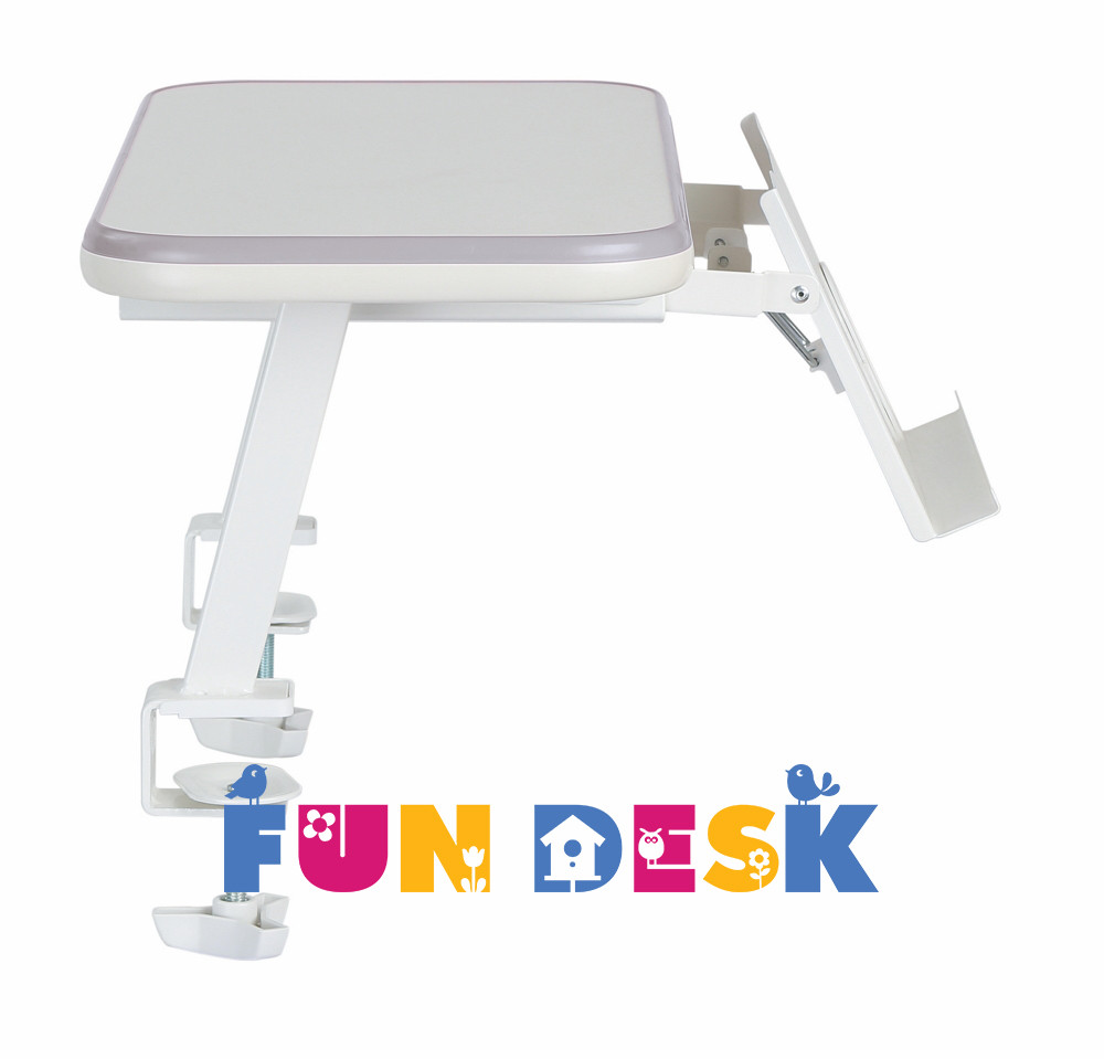 Полка для книг серая FunDesk Grey SS16 FUNDESK  00-3948516 Белый;серый Santreyd  - Вид №2