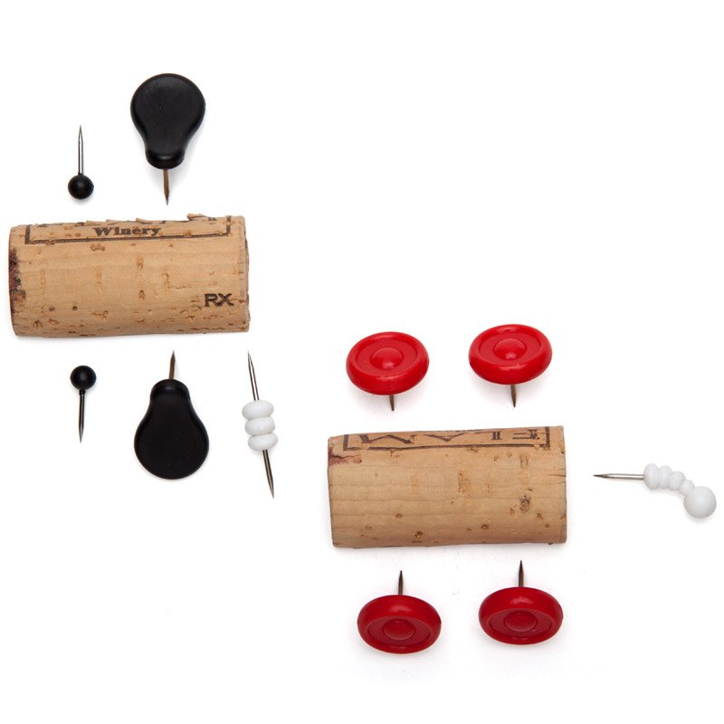 Декор для винной пробки classics собачка MONKEY BUSINESS ДИЗАЙНЕРСКИЕ 00-3862918 Белый;красный  - Вид №1