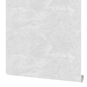 Wall Decor Вихрь: флизелиновые обои с текстурой камня в серых тонах 89427035