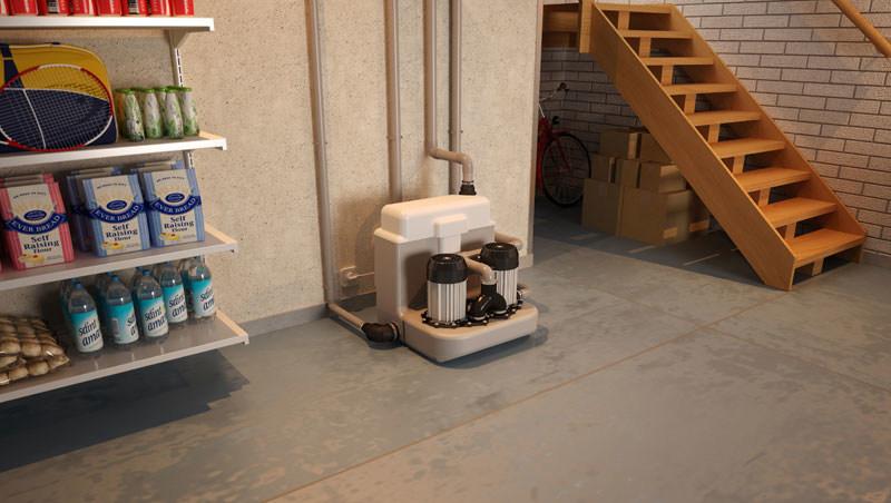 Sanitrit Двухмоторная подъемная станция  Scom2  - Вид №2