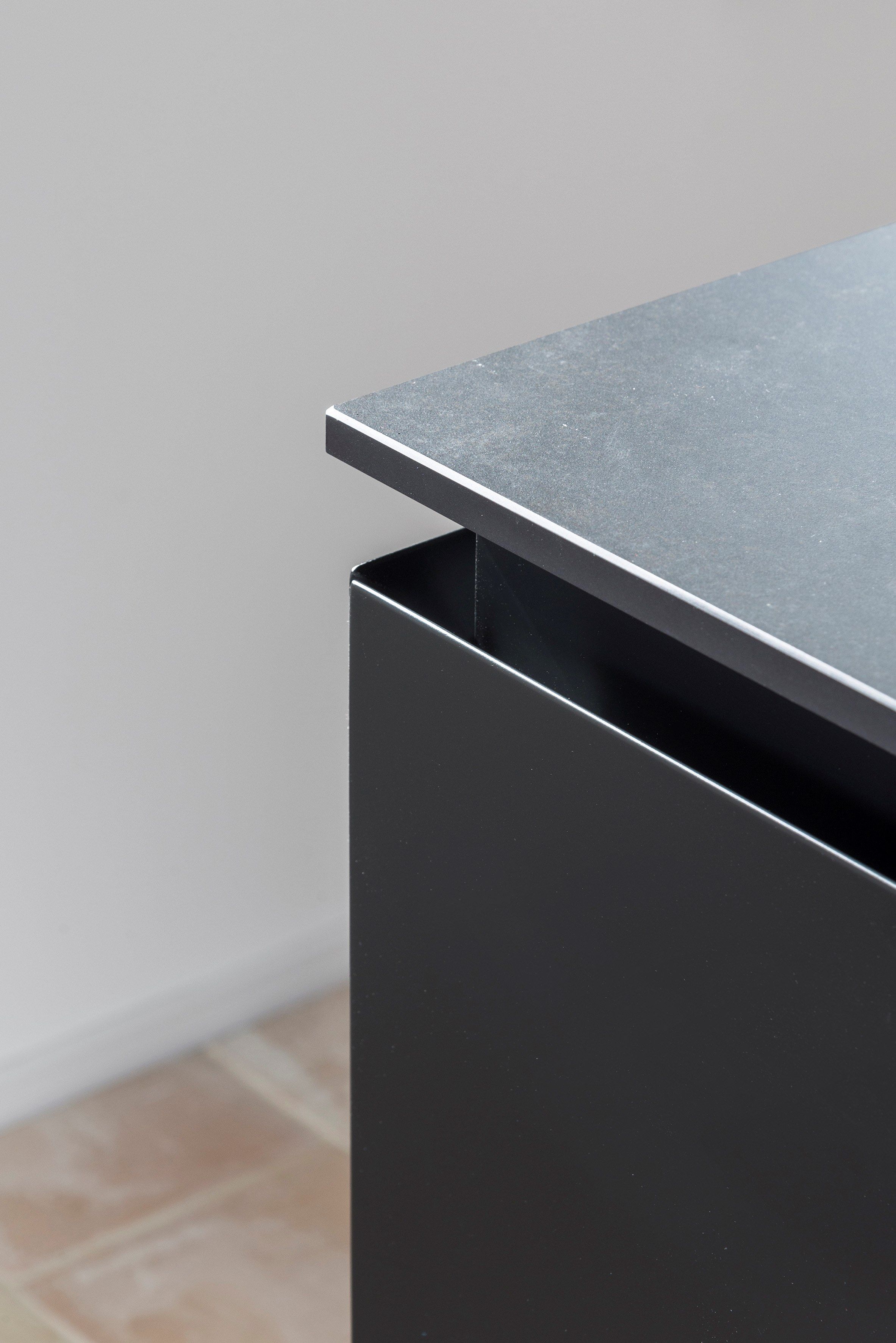 Кухня с полуостровом с двухтактным открытием TM Italia Cucine ARCH-00083678 - Вид №4