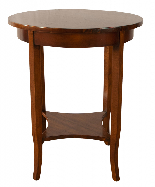 1698 Tifernoit Круглый журнальный столик с полкой Ingresso  - Вид №6