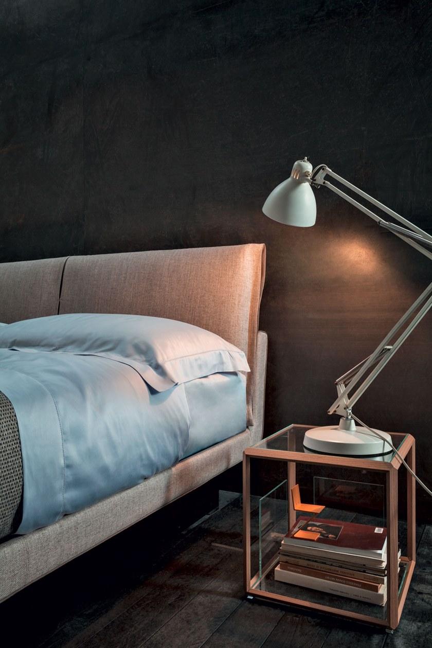 Molteni & C. Кровать-контейнер из ткани с обитым изголовьем sun-id-1410578 - Вид №1