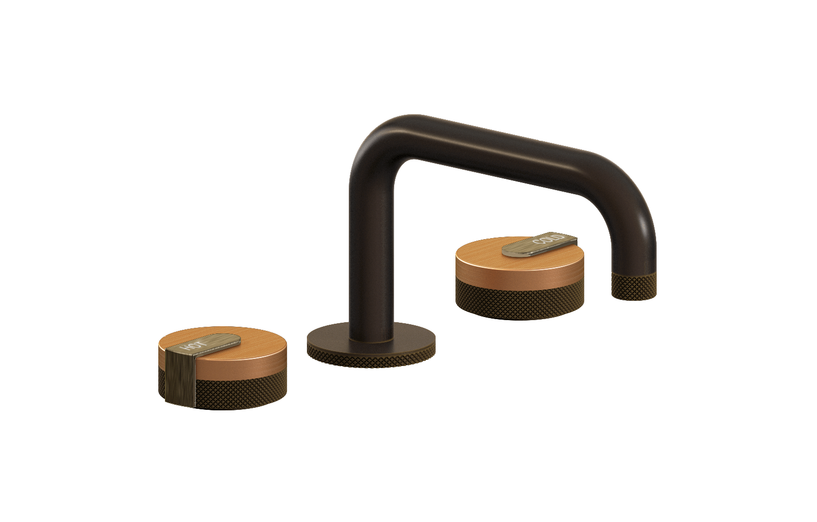 E-11510-R1BRG-L1VBB-OB Смеситель для умывальника на 3 отвертия GRAFF MOD+