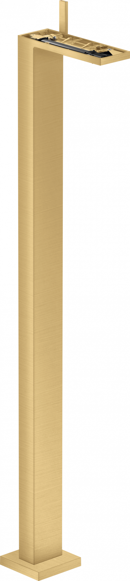 47042250 Смеситель для раковины, однорычажный, напольный, со сливным гарнитуром Push-Open, без тарелки AXOR MYEDITION 