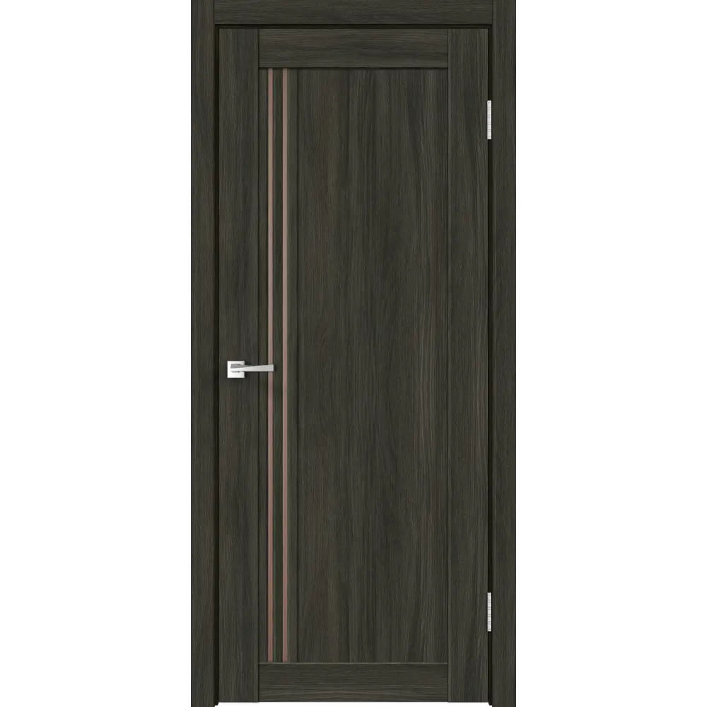 Дверь межкомнатная остеклённая Калипсо 2 80х200 см с фурнитурой, Hardflex, цвет дуб кастелло 83025045 STLM-2189639 VELLDORIS 